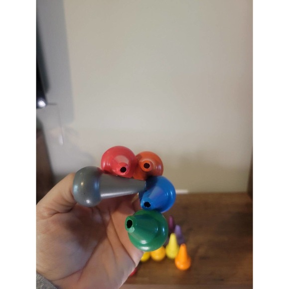 Finger CRAYON Stacking For Toddler. Used But Good Condition. - Picture 3 of 7
